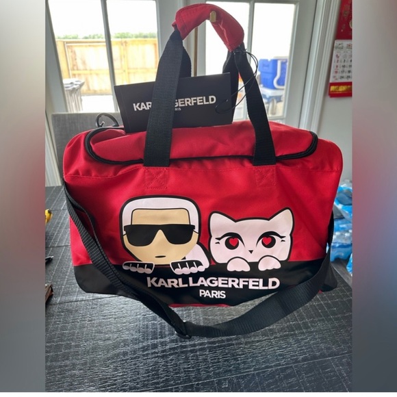 Karl Lagerfeld Bags Nwt Karl Lagerfeld Duffle Bag Poshmark